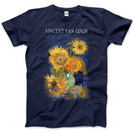 Load image into Gallery viewer, Van Gogh Five Sunflowers 1888, Artwork T-Shirt - KME means the very best
