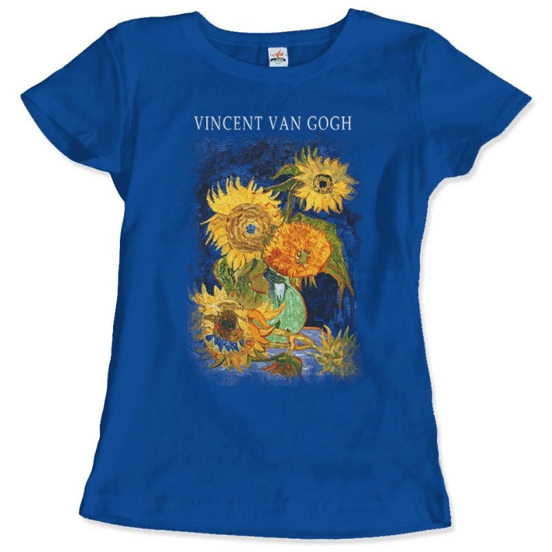 Van Gogh Five Sunflowers 1888, Artwork T-Shirt - KME means the very best