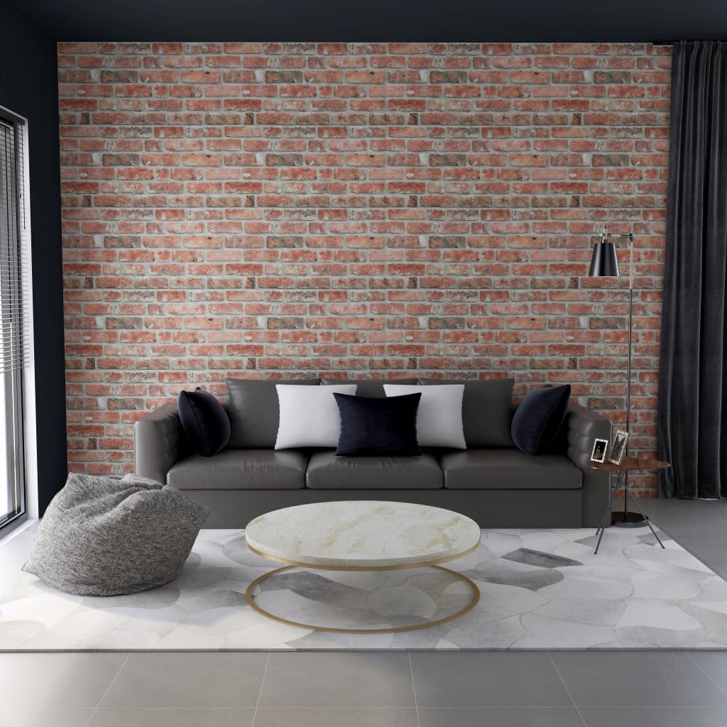 vidaXL 3D Wall Panels with Red Brick Design 11 pcs EPS - KME means the very best