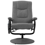 Load image into Gallery viewer, vidaXL Massage Chair Accent Massage Recliner Armchair with Footrest Fabric - KME means the very best
