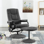 Load image into Gallery viewer, vidaXL Massage Chair Accent Massage Recliner Armchair with Footrest Fabric - KME means the very best
