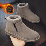 Load image into Gallery viewer, Warm and Stylish Men&#39;s Winter Snow Boots - KME Fleece Lined Padded Cotton Padded Shoes - KME means the very best
