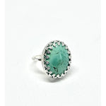 Load image into Gallery viewer, Wild West Elegance: Handcrafted Turquoise Ring from the Ranch Collection - KME means the very best
