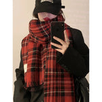 Load image into Gallery viewer, Winter Elegance: Korean Style Thickened Women&#39;s Scarf for Fashionable Warmth - Versatile and Luxurious Cold-Weather Accessory zl19326 - KME means the very best
