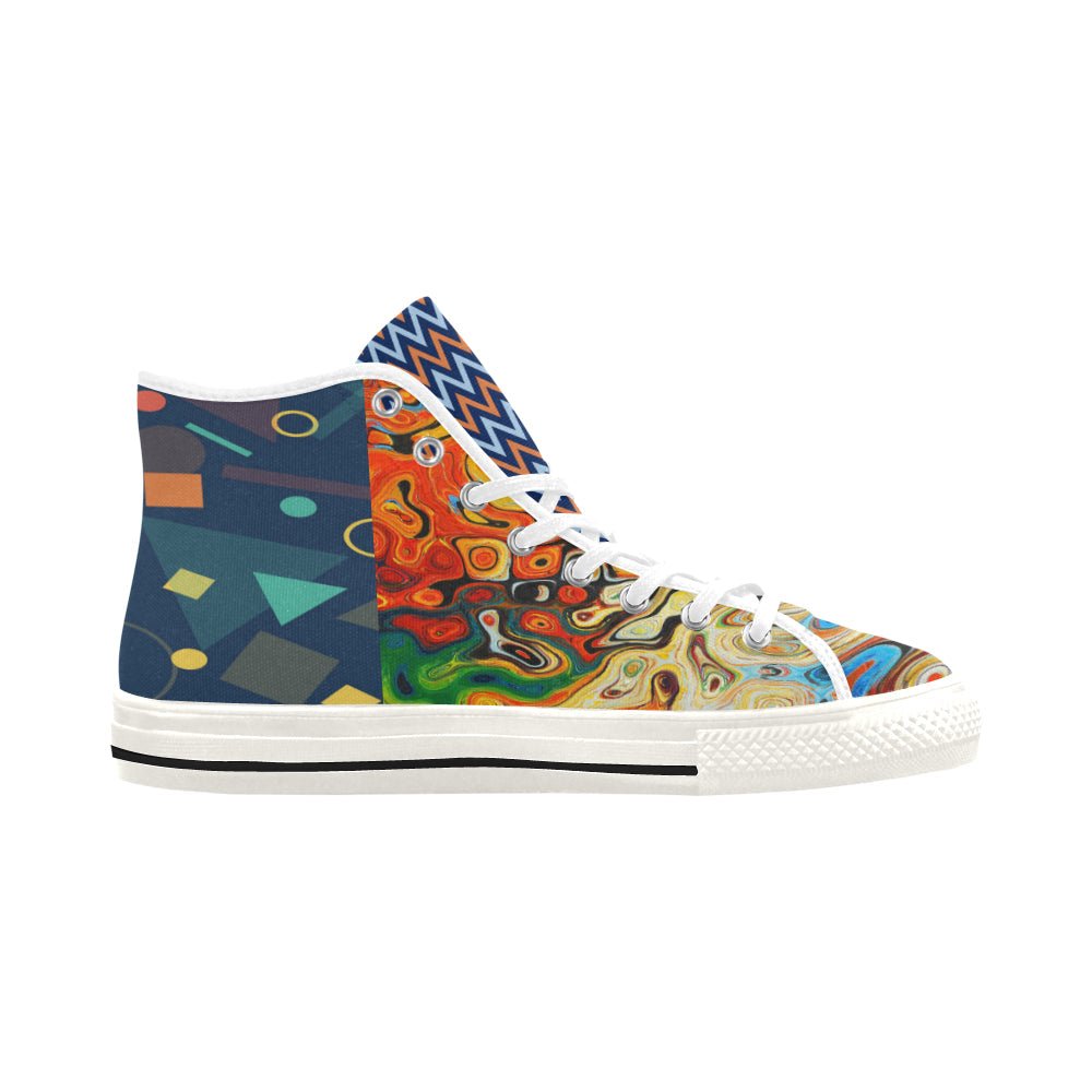 Women's Hi-Tops Sneakers Exhuberation Fun Shoes - KME means the very best