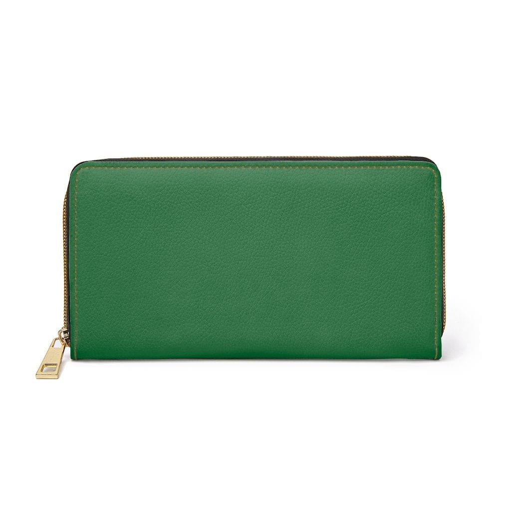 Womens Wallet, Zip Purse, Forest Green Purse - KME means the very best