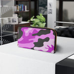 Load image into Gallery viewer, Womens Wallet, Zip Purse, Pink Camo - KME means the very best
